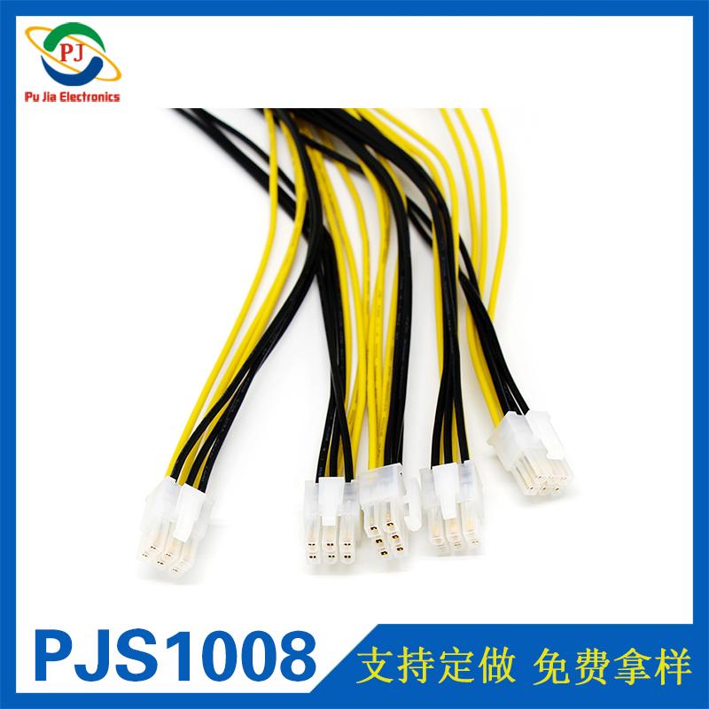 PJS1008|礦機線 以太坊電源線 18AWG電源顯卡線 6p挖